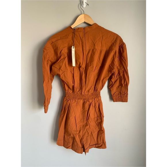 CLEOBELLA REVOLVE  MENORCA ROMPER IN GINGER - Picture 4 of 8